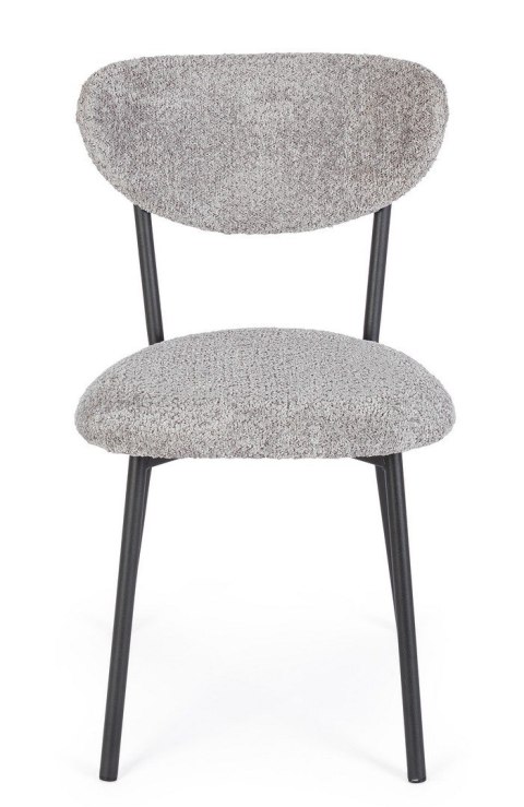 BIZZOTTO krzesło LUDMILLA szare