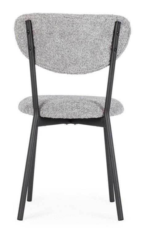 BIZZOTTO krzesło LUDMILLA szare