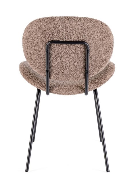 Bizzotto BIZZOTTO krzesło MADDIE brązowe