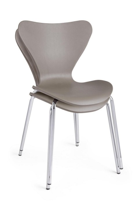 BIZZOTTO krzesło TESSA brązowe