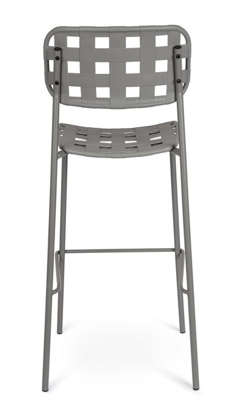 Bizzotto BIZZOTTO krzesło barowe ogrodowe CLOVER szare
