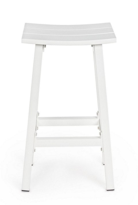 Bizzotto BIZZOTTO krzesło barowe ogrodowe SKIPPER 71 białe