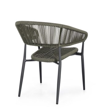 BIZZOTTO krzesło ogrodowe ALGAIDA zielone