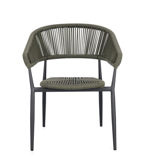 BIZZOTTO krzesło ogrodowe ALGAIDA zielone