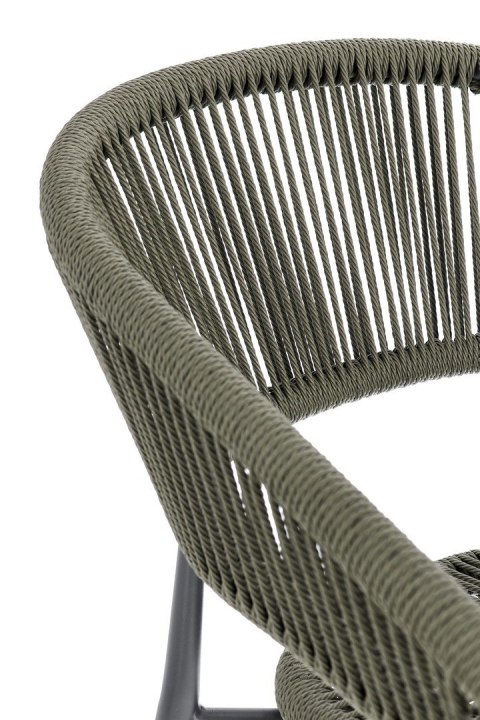 BIZZOTTO krzesło ogrodowe ALGAIDA zielone