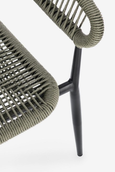 BIZZOTTO krzesło ogrodowe ALGAIDA zielone