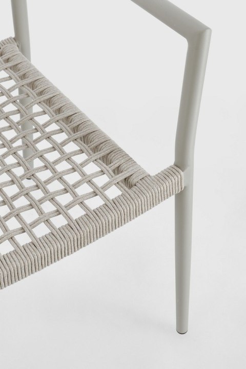 Bizzotto BIZZOTTO krzesło ogrodowe CALETA SATURN szare