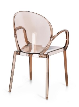 BIZZOTTO krzesło ogrodowe CAMILLA brązowe