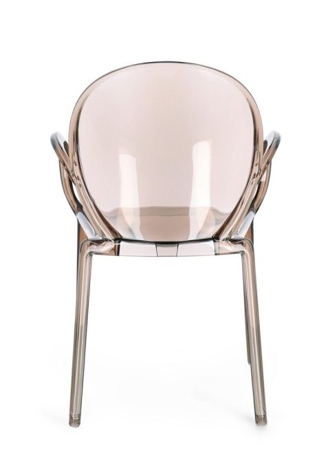 BIZZOTTO krzesło ogrodowe CAMILLA brązowe