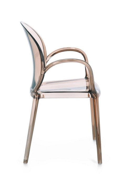 BIZZOTTO krzesło ogrodowe CAMILLA brązowe