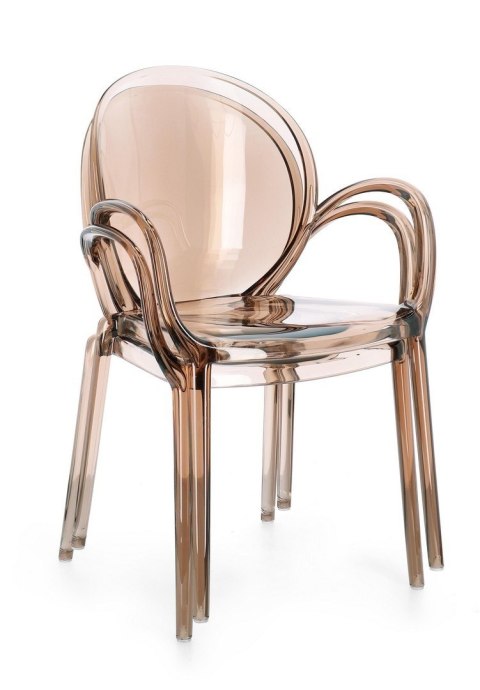 BIZZOTTO krzesło ogrodowe CAMILLA brązowe