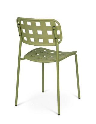 BIZZOTTO krzesło ogrodowe CLOVER zielone