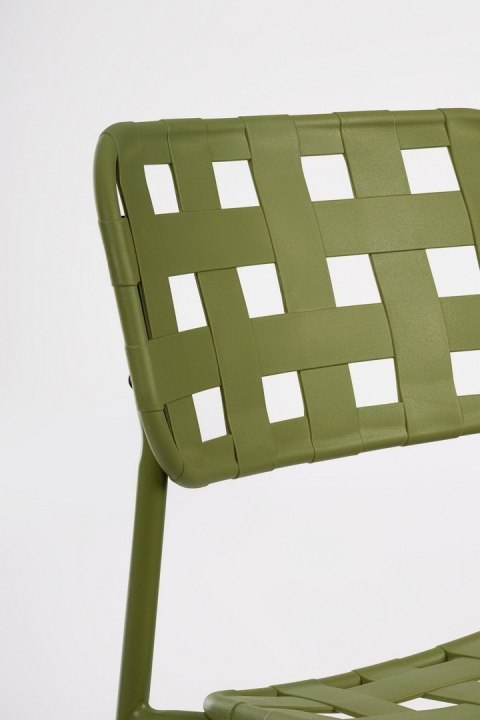 BIZZOTTO krzesło ogrodowe CLOVER zielone