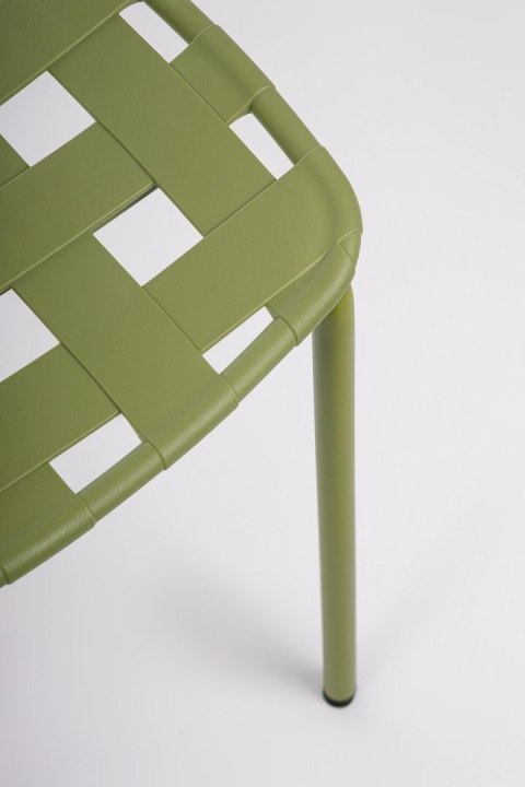 BIZZOTTO krzesło ogrodowe CLOVER zielone