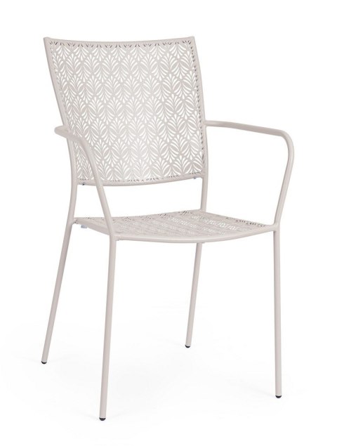 BIZZOTTO krzesło ogrodowe LIZETTE beżowe