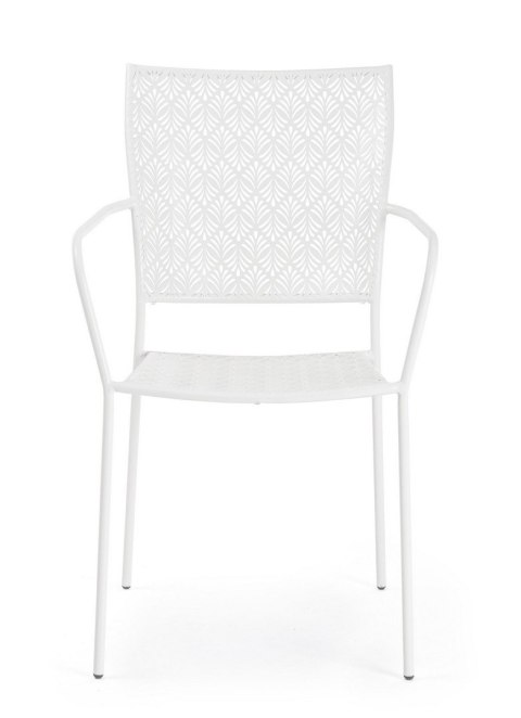BIZZOTTO krzesło ogrodowe LIZETTE białe
