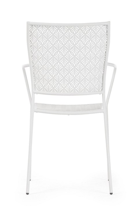 BIZZOTTO krzesło ogrodowe LIZETTE białe