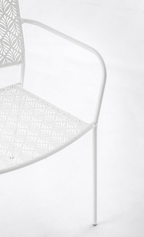 BIZZOTTO krzesło ogrodowe LIZETTE białe