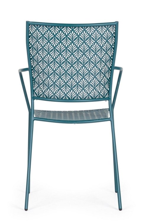 BIZZOTTO krzesło ogrodowe LIZETTE niebieskie