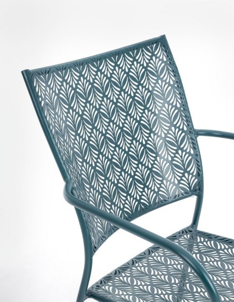 BIZZOTTO krzesło ogrodowe LIZETTE niebieskie