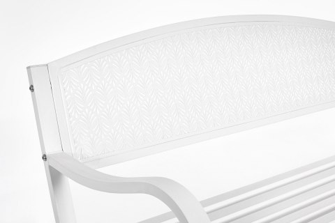 BIZZOTTO ławka ogrodowa LIZETTE biała