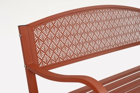 Bizzotto BIZZOTTO ławka ogrodowa LIZETTE czerwona