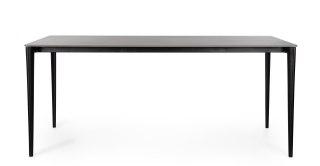 BIZZOTTO stół jadalniany REIJA 180 czarny / szary