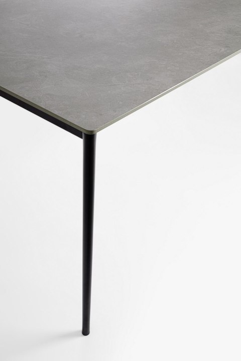 Bizzotto BIZZOTTO stół jadalniany REIJA 180 czarny / szary