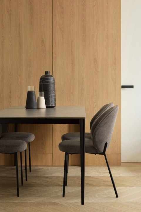 Bizzotto BIZZOTTO stół jadalniany REIJA 180 czarny / szary