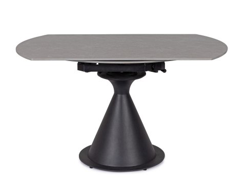 BIZZOTTO stół ogrodowy JONNI 85-135 czarny / rozkładany