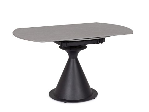 BIZZOTTO stół ogrodowy JONNI 85-135 czarny / rozkładany