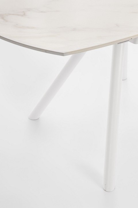 Bizzotto BIZZOTTO stół ogrodowy RAUNI 87-135 biały / rozkładany