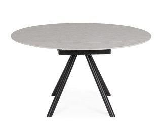 BIZZOTTO stół ogrodowy RAUNI 87-135 szary / rozkładany