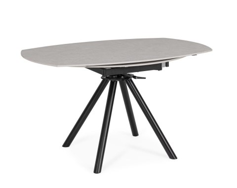 BIZZOTTO stół ogrodowy RAUNI 87-135 szary / rozkładany