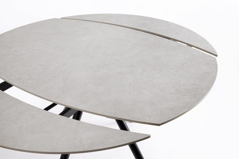 BIZZOTTO stół ogrodowy RAUNI 87-135 szary / rozkładany