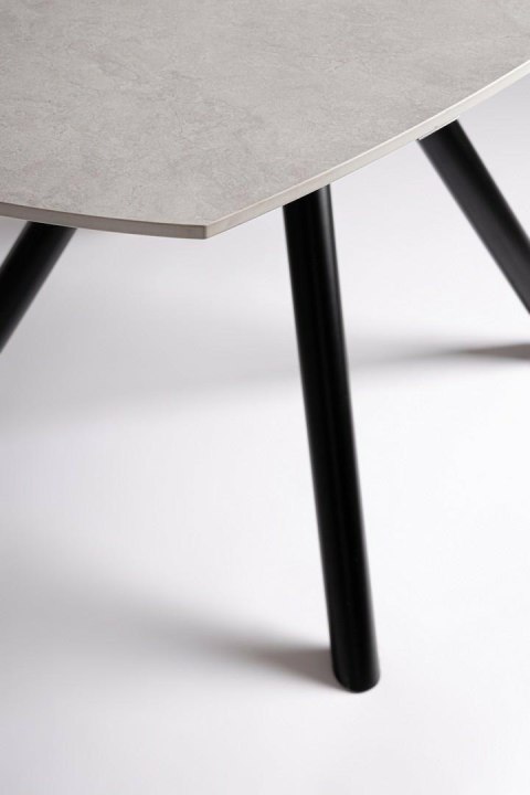 BIZZOTTO stół ogrodowy RAUNI 87-135 szary / rozkładany