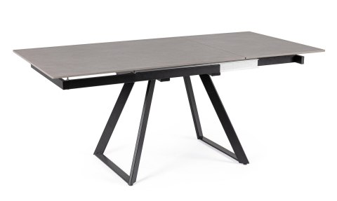 BIZZOTTO stół ogrodowy REETA 120-180 szary / rozkładany