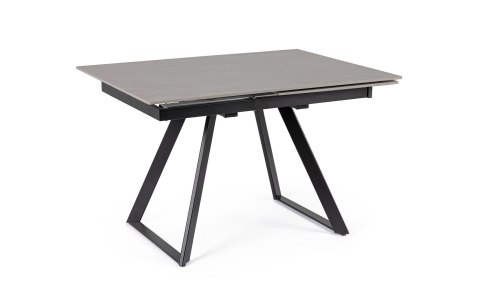 BIZZOTTO stół ogrodowy REETA 120-180 szary / rozkładany