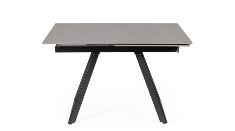 BIZZOTTO stół ogrodowy REETA 120-180 szary / rozkładany