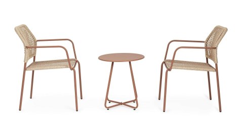 BIZZOTTO stolik ogrodowy JABLE czerwony