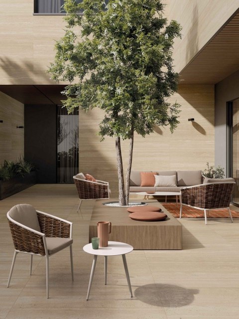 BIZZOTTO stolik ogrodowy RIDLEY biały