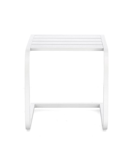 BIZZOTTO stolik ogrodowy TAYLOR 40 biały