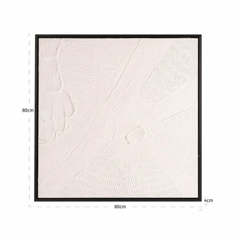 RICHMOND obraz JANEY 80x80 cm biały