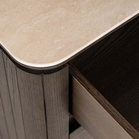 RICHMOND szafka nocna RITZ brązowa