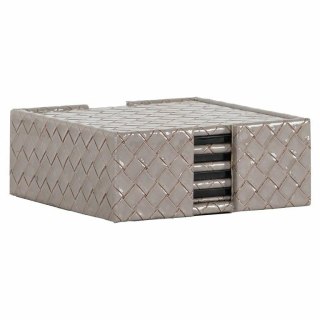 Richmond Interiors RICHMOND zestaw podkładek pod kubki VIVI szary