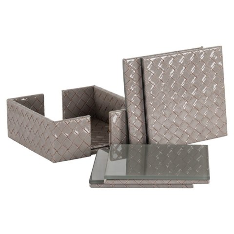 Richmond Interiors RICHMOND zestaw podkładek pod kubki VIVI szary