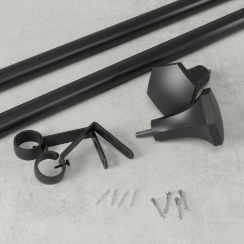 Umbra UMBRA karnisz SITA 183 - 366 cm czarny