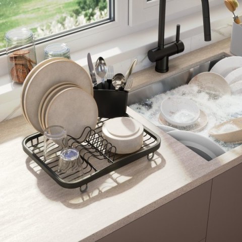 UMBRA ociekacz do naczyń SINKIN czarny