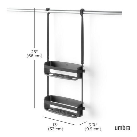 Umbra UMBRA organizer łazienkowy FLEX czarny