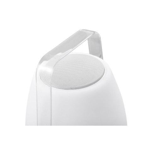 AZZARDO AZZARDO lampa biurkowa BOOMBOX MEDIUM RGBW z pilotem biała